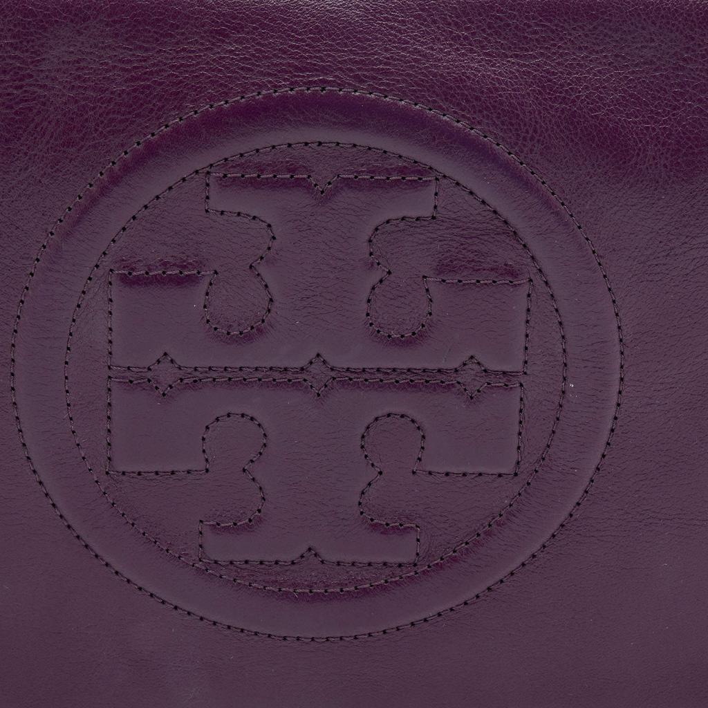 商品[二手商品] Tory Burch|Tory Burch Purple Leather Reva Bombe Chain Clutch,价格¥1154,第7张图片详细描述