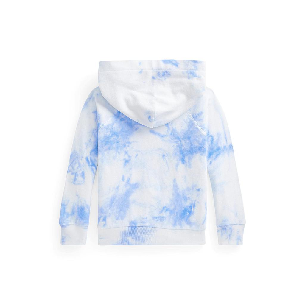 商品Ralph Lauren|Tie-Dye Spa Terry Hoodie (Toddler),价格¥257,第4张图片详细描述