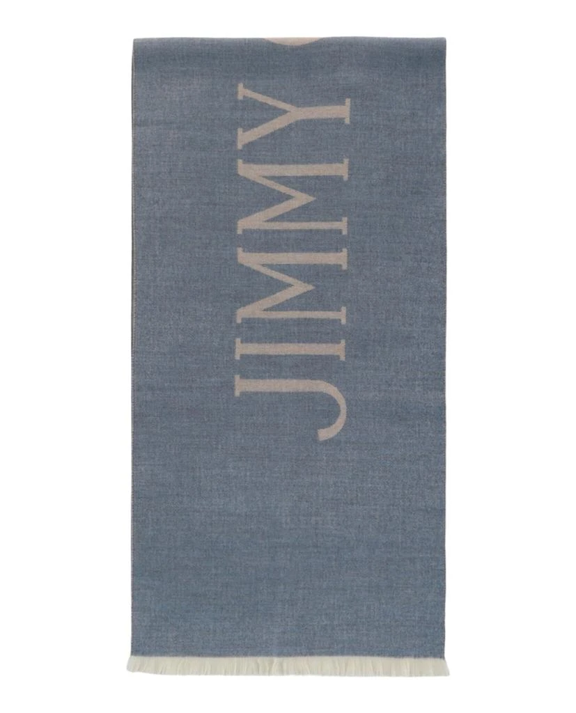 商品Jimmy Choo|Wool Logo Scarf,价格¥2266,第1张图片