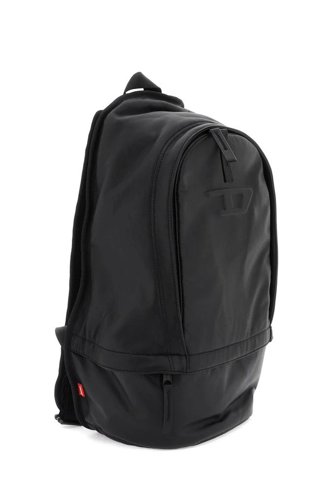 商品Diesel|Diesel leather rave backpack with d logo,价格¥2740,第3张图片详细描述