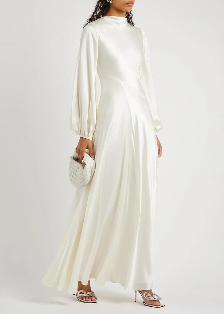 商品ROKSANDA|Amaranita ivory silk-satin gown,价格¥9322,第4张图片详细描述