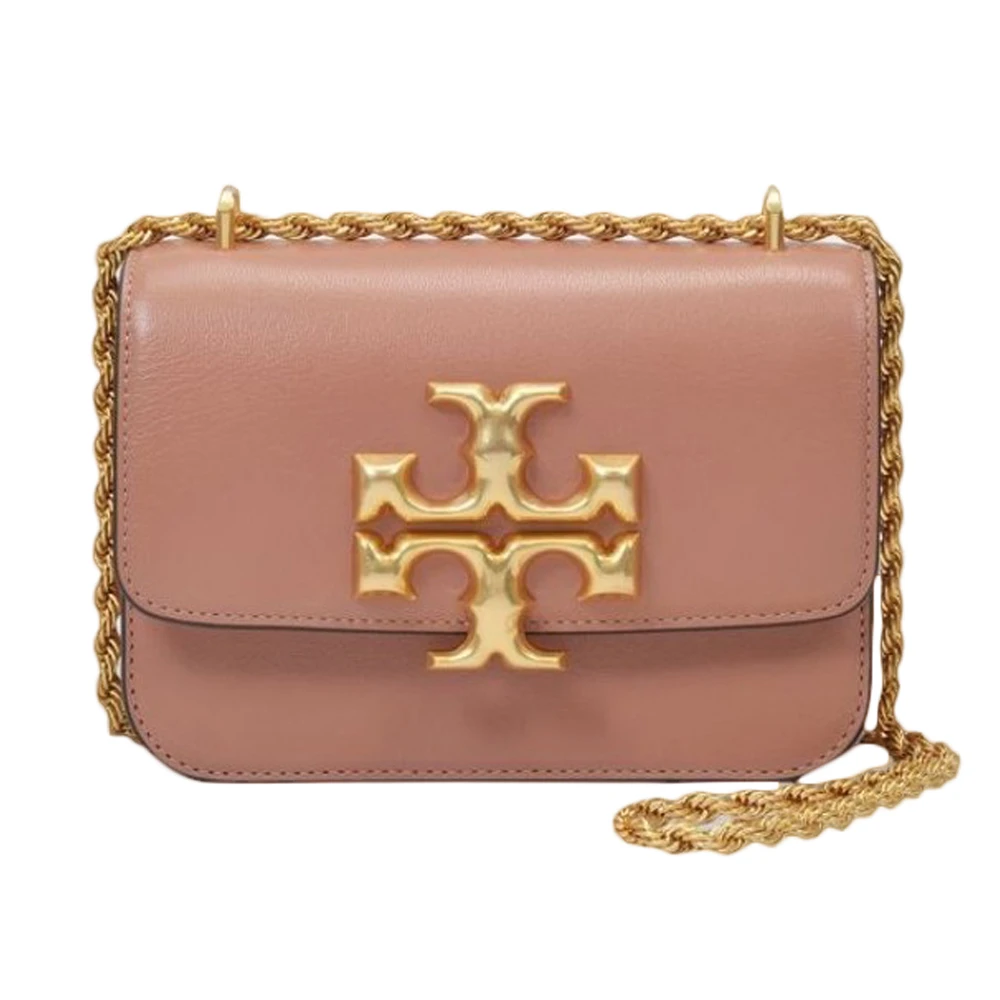 商品Tory Burch|TORY BURCH 女士红棕色皮革单肩斜挎包 84057-664,价格¥4473,第1张图片