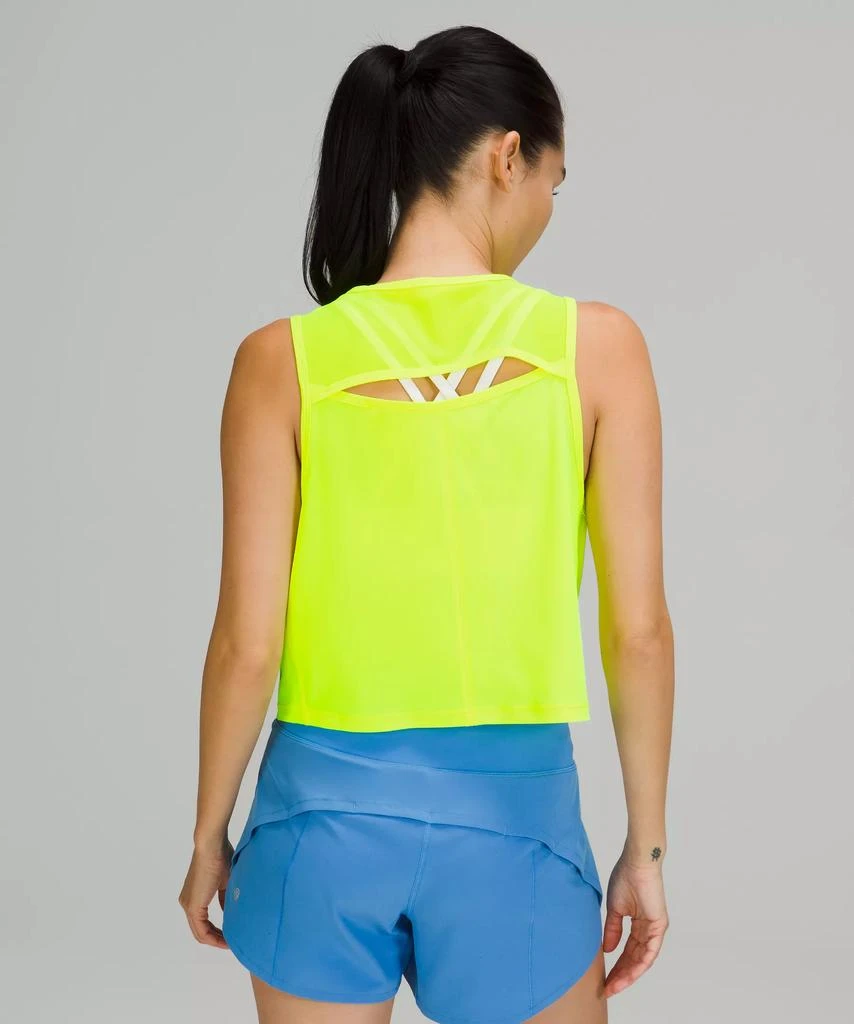 Sculpt Cropped Tank Top *Back Vent 商品