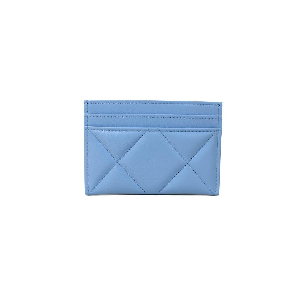 商品Chanel|Chanel Boy 19 Card Holder Sky Blue,价格¥5583,第4张图片详细描述