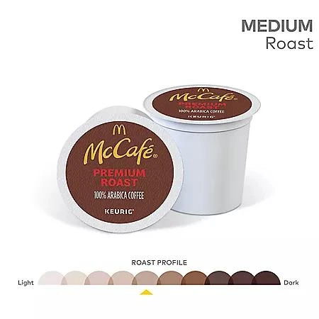 商品McCafe|McCafe Premium Medium Roast K-Cup Coffee Pods, 94 ct.,价格¥332,第3张图片详细描述