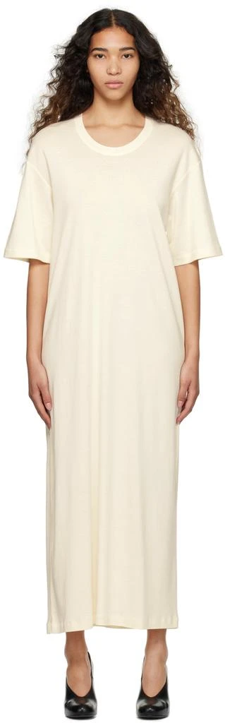 商品Lemaire|Off-White T-Shirt Midi Dress,价格¥1560,第1张图片