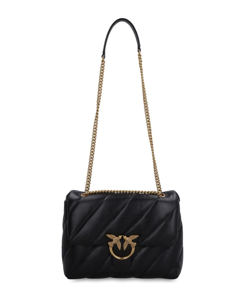商品PINKO|Pinko Love Big Puff Quilted Leather Crossbody Bag,价格¥2983,第5张图片详细描述