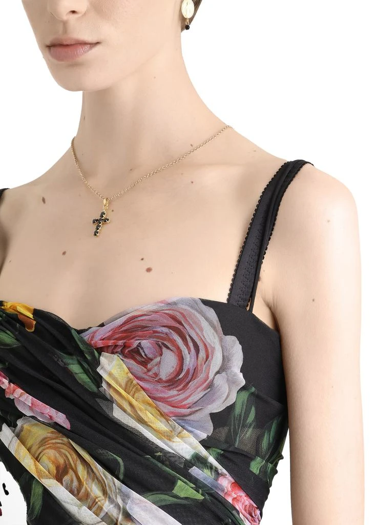 商品Dolce & Gabbana|Short tulle dress with print,价格¥20371,第4张图片详细描述