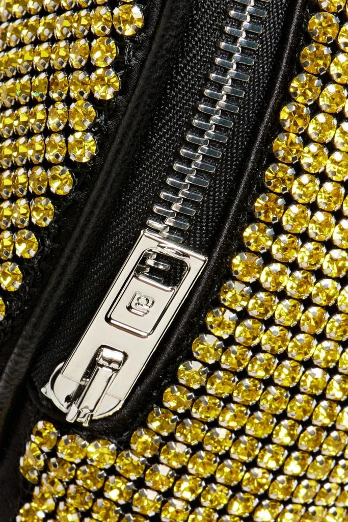 商品Alexander Wang|Attica crystal-embellished leather belt bag,价格¥3334,第4张图片详细描述