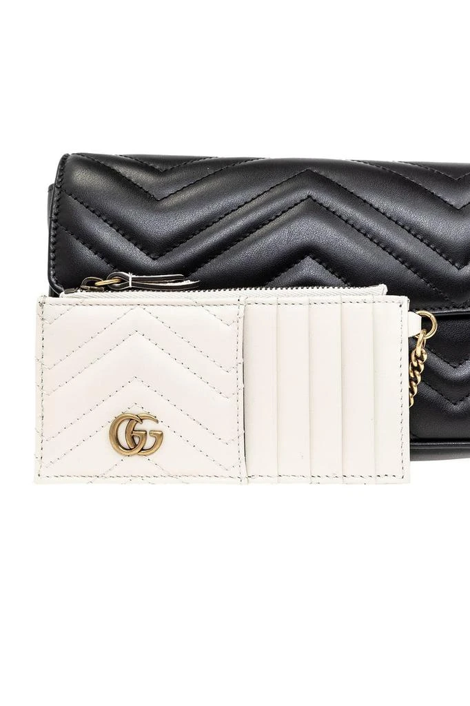 商品Gucci|Gucci GG Marmont Detachable Card Case Mini Shoulder Bag,价格¥12006,第5张图片详细描述