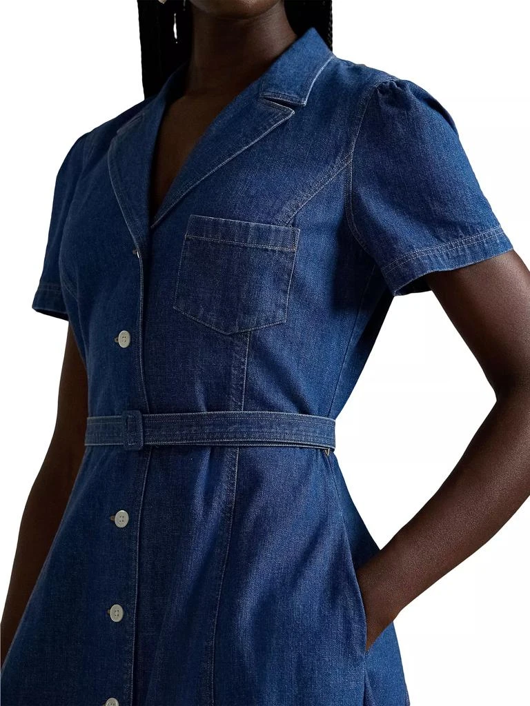 Belted Denim Shirtdress 商品