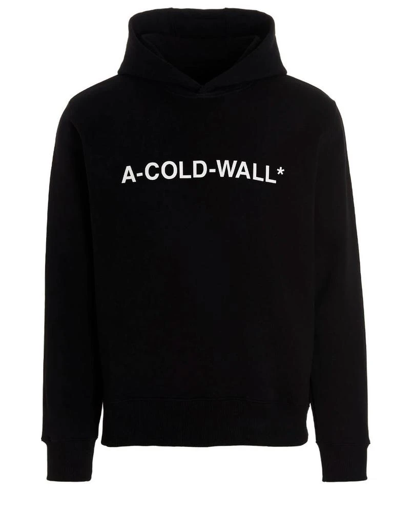 商品A-COLD-WALL*|A-Cold-Wall* Logo Printed Long Sleeved Hoodie,价格¥1082,第1张图片