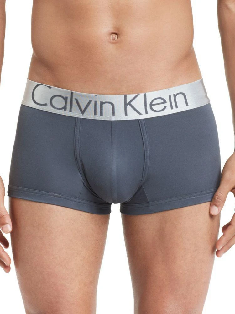 商品Calvin Klein|3-Pack Steel Micro Low-Rise Boxer Briefs,价格¥450,第4张图片详细描述
