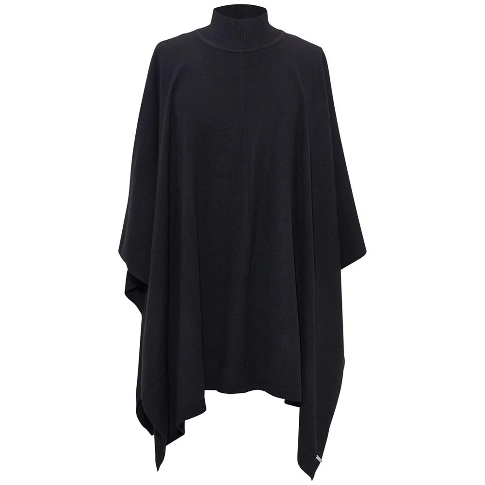 商品Ralph Lauren|Women's Convertible Mock Neck Poncho Sweater,价格¥738,第1张图片