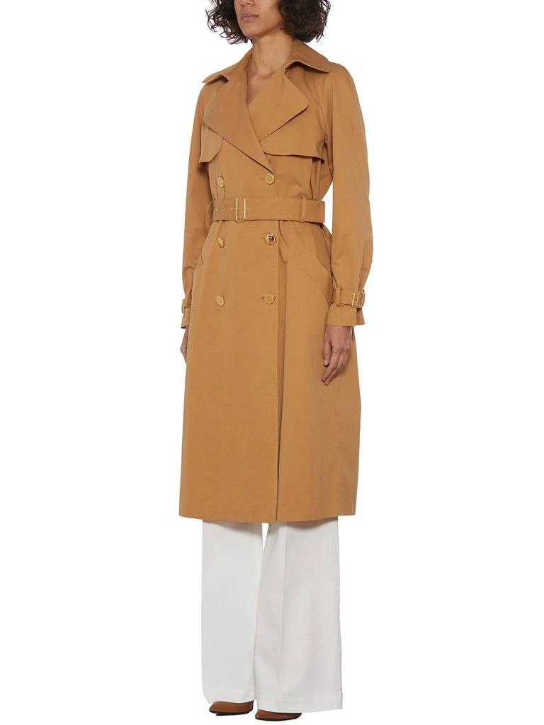 商品ELISABETTA FRANCHI|Belted Long Trench,价格¥4020,第3张图片详细描述