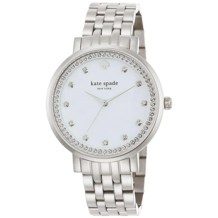 商品Kate Spade|Women's Monterey Stainless Steel Bracelet Watch 38mm 1YRU0820,价格¥1204,第1张图片