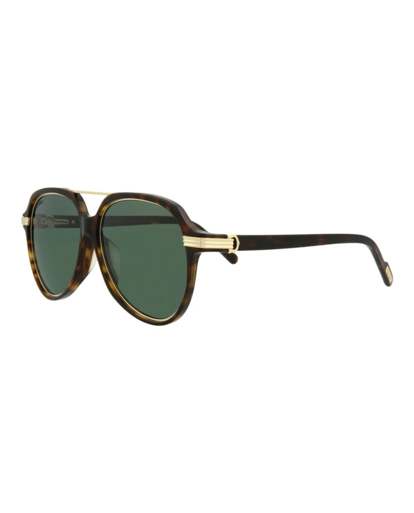 商品Cartier|Aviator-Style Acetate Sunglasses,价格¥1954,第2张图片详细描述
