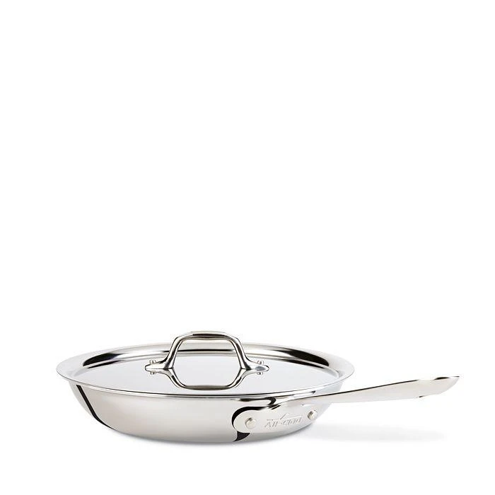 商品All-Clad|All Clad Stainless Steel 10" Fry Pan with Lid,价格¥767,第1张图片