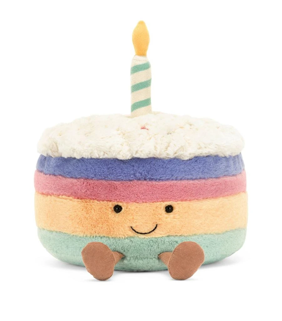 商品Jellycat|Amuseable Rainbow Birthday Cake (26cm),价格¥547,第1张图片