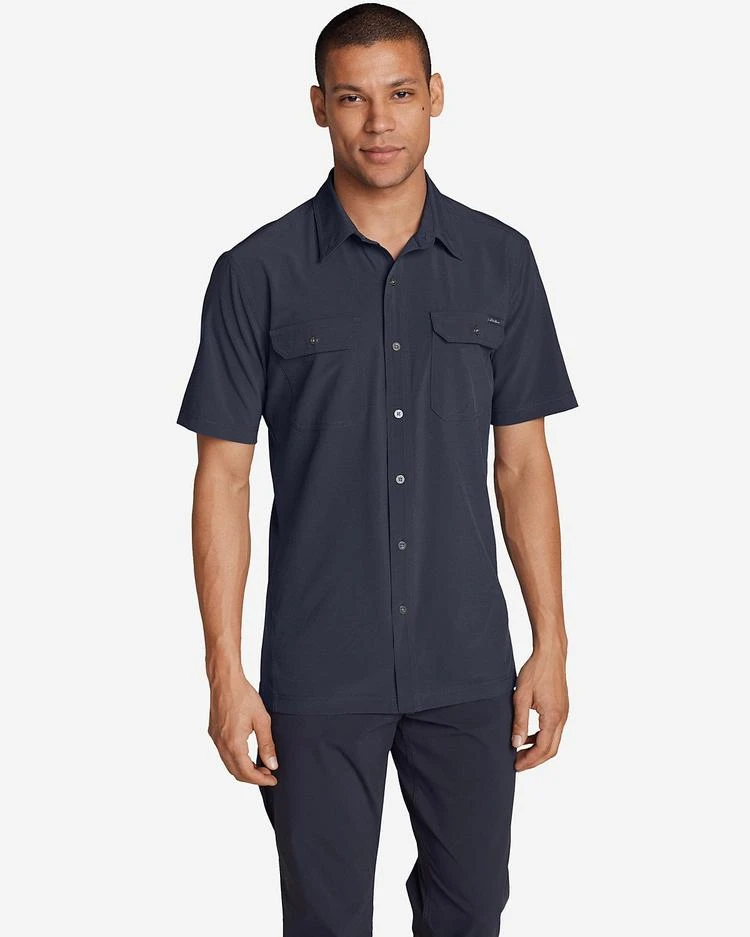 商品Eddie Bauer|Men&#39;s Departure Short-Sleeve Shirt,价格¥447,第4张图片详细描述