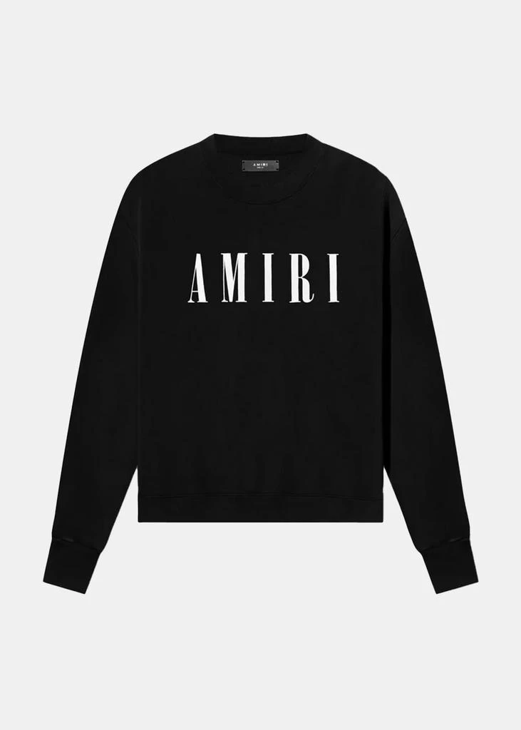 商品AMIRI|Black Core Logo Print Sweatshirt,价格¥5017,第1张图片