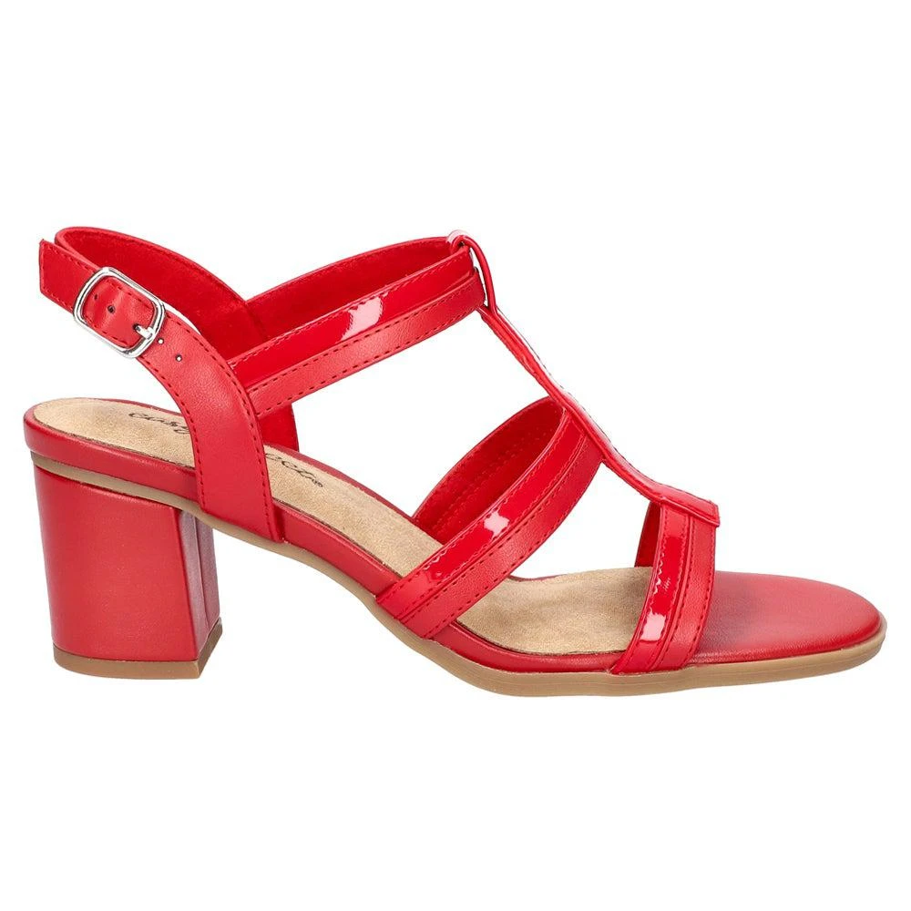 商品Easy Street|Fiesta Block Heel Sandals,价格¥492,第1张图片详细描述