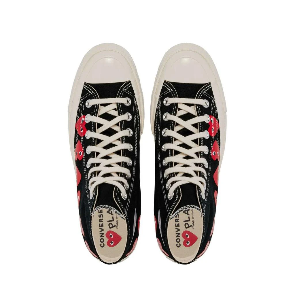 COMME DES GARÇONS PLAY CONVERSE CHUCK 70 MULTI HEART HIGH BLACK 商品