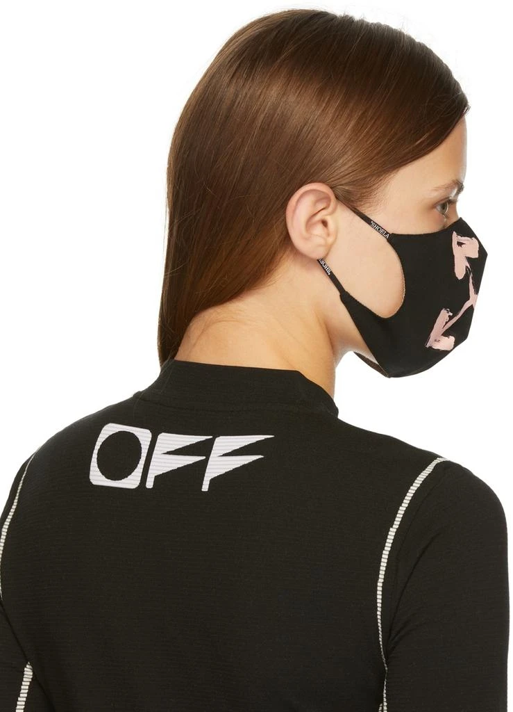 商品Off-White|Black & Pink Painted Arrows Mask,价格¥1581,第3张图片详细描述