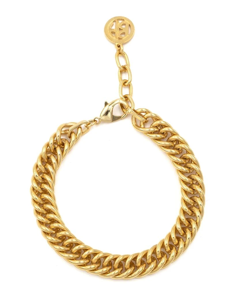 商品BEN-AMUN|24k Gold Electroplate Chain Ankle Bracelet,价格¥923,第1张图片
