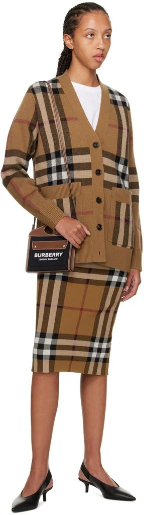 商品Burberry|棕色 Willah 开衫,价格¥11288,第4张图片详细描述