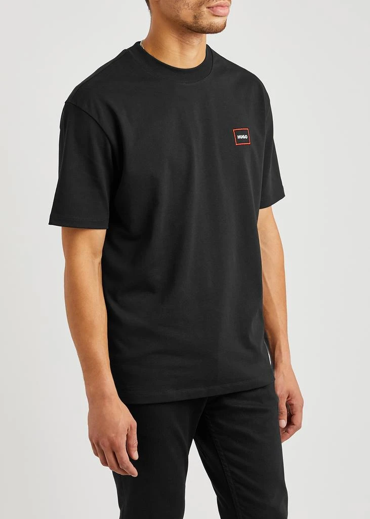 商品Hugo Boss|Black logo cotton T-shirt,价格¥617,第2张图片详细描述