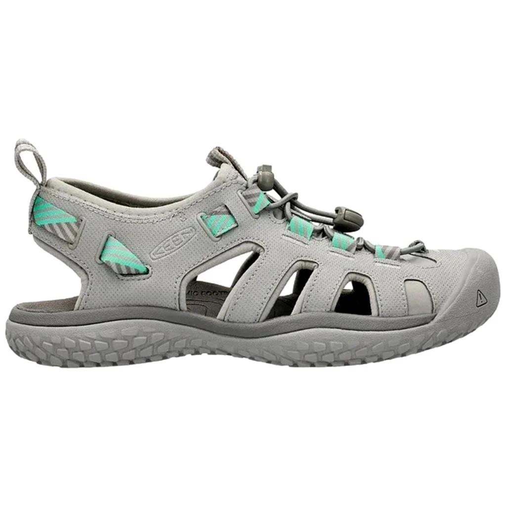 商品Keen|SOLR Sandal Light Gray/Ocean Wave  1022452 Women's,价格¥411,第1张图片