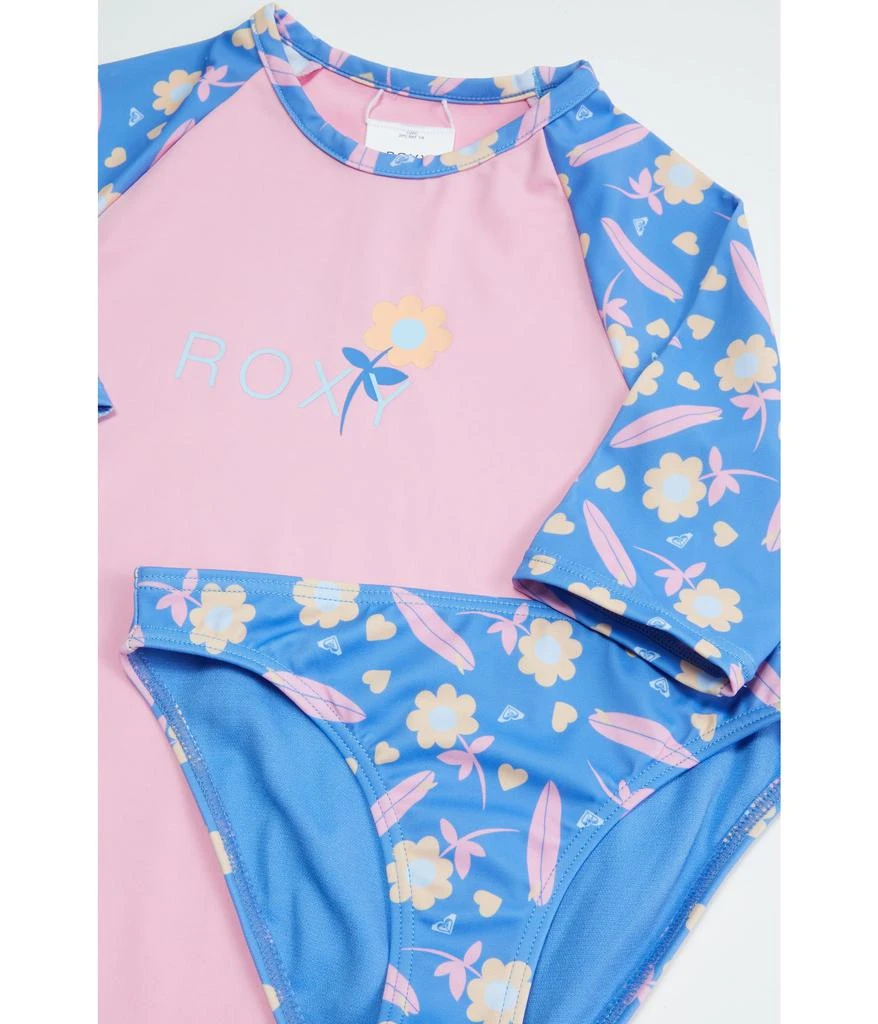 商品Roxy|Lorem Short Sleeve Rashguard (Toddler/Little Kids/Big Kids),价格¥320,第2张图片详细描述