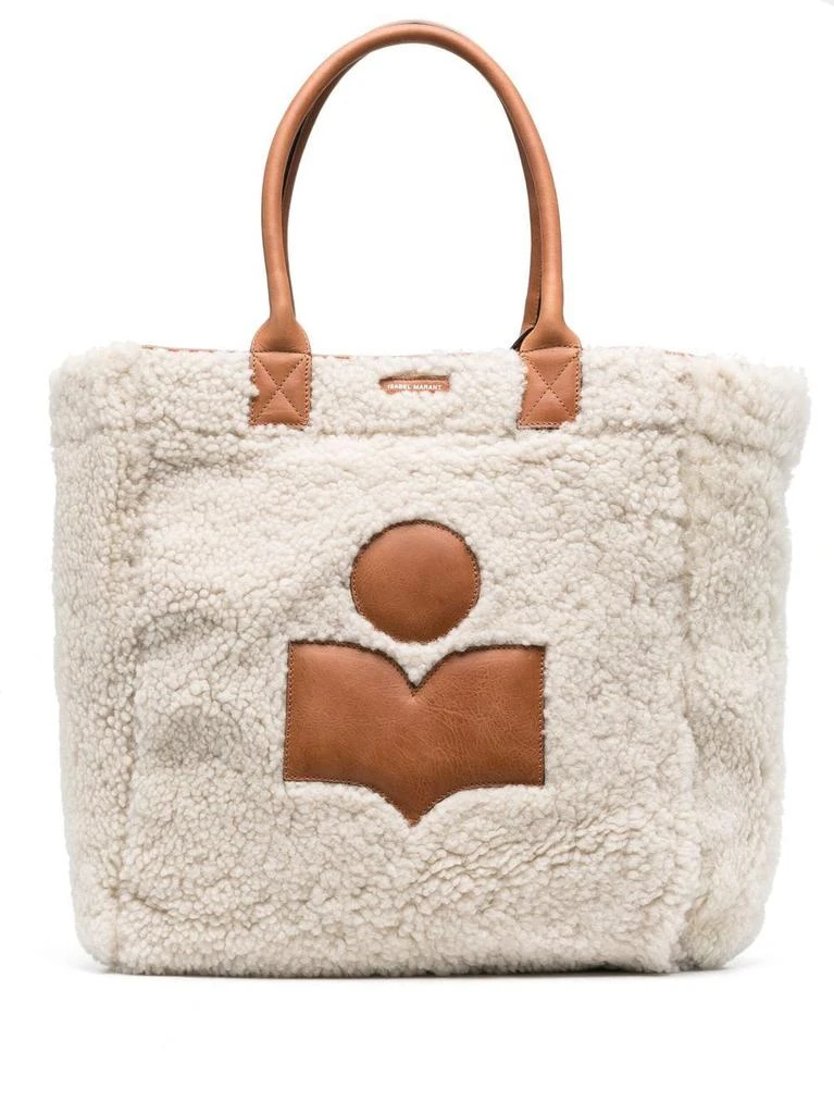 商品Isabel Marant|ISABEL MARANT - Yenky Shearling Shopping Bag,价格¥11231,第1张图片