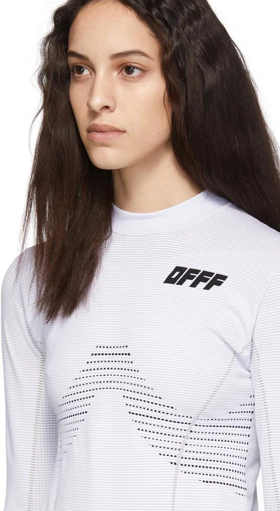 商品Off-White|White Athletic Long Sleeve T-Shirt,价格¥565,第4张图片详细描述