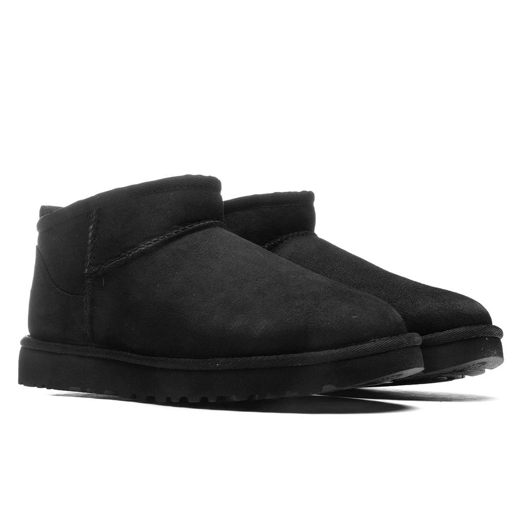 商品UGG|Women's Classic Ultra Mini Boot - Black,价格¥1139,第2张图片详细描述