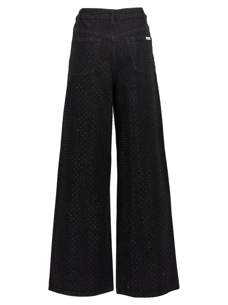商品Self Portrait|Self-Portrait Embellished Wide Leg Jeans,价格¥4048,第2张图片详细描述