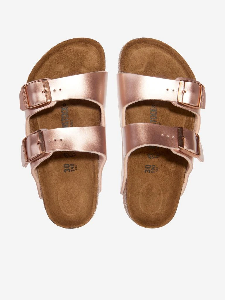 商品Birkenstock|BIRKENSTOCK Girls Arizona Sandals in Copper,价格¥408,第4张图片详细描述