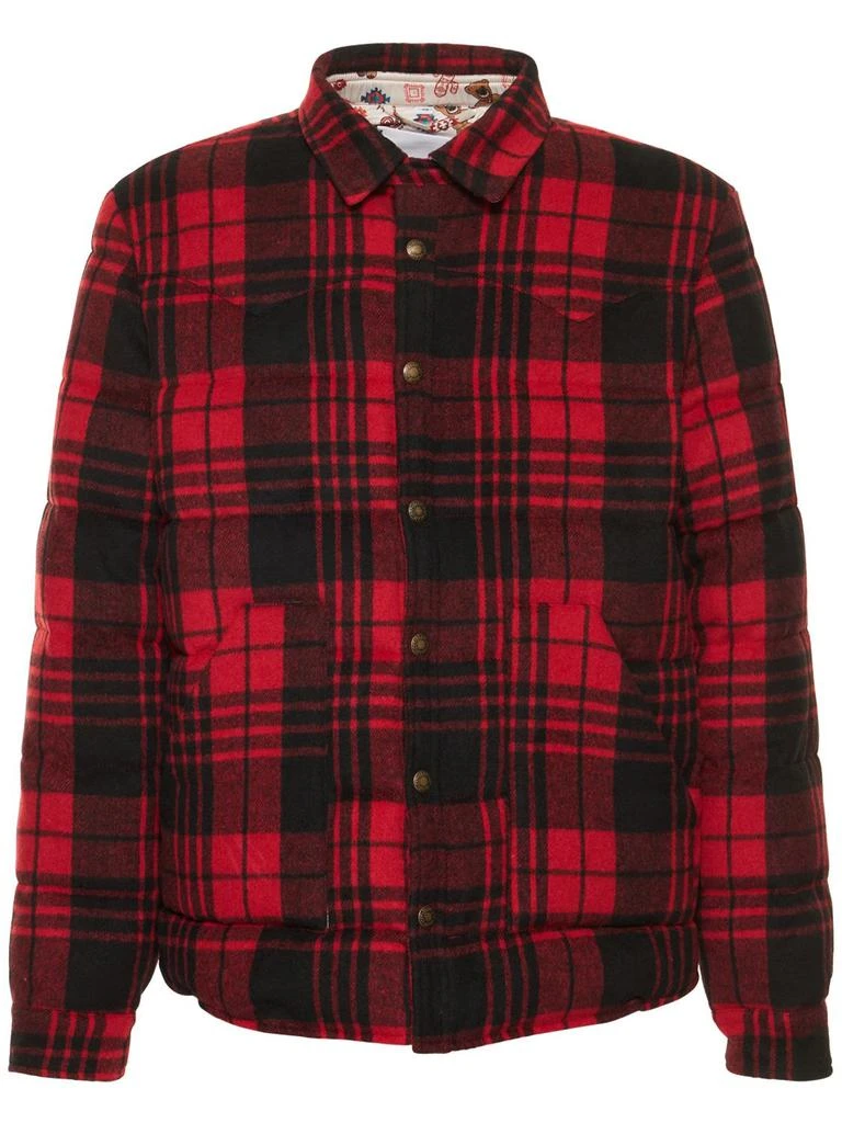 商品BLAST-OFF|Puffer Checkered Shirt Jacket,价格¥2281,第1张图片