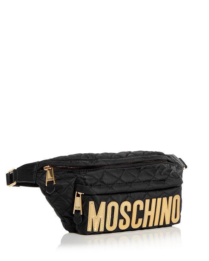 商品Moschino|Quilted Nylon Belt Bag,价格¥4683,第6张图片详细描述