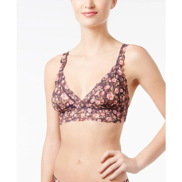 商品Hanky Panky|Tea Rose Crossover Bralette 6W7044,价格¥236,第1张图片