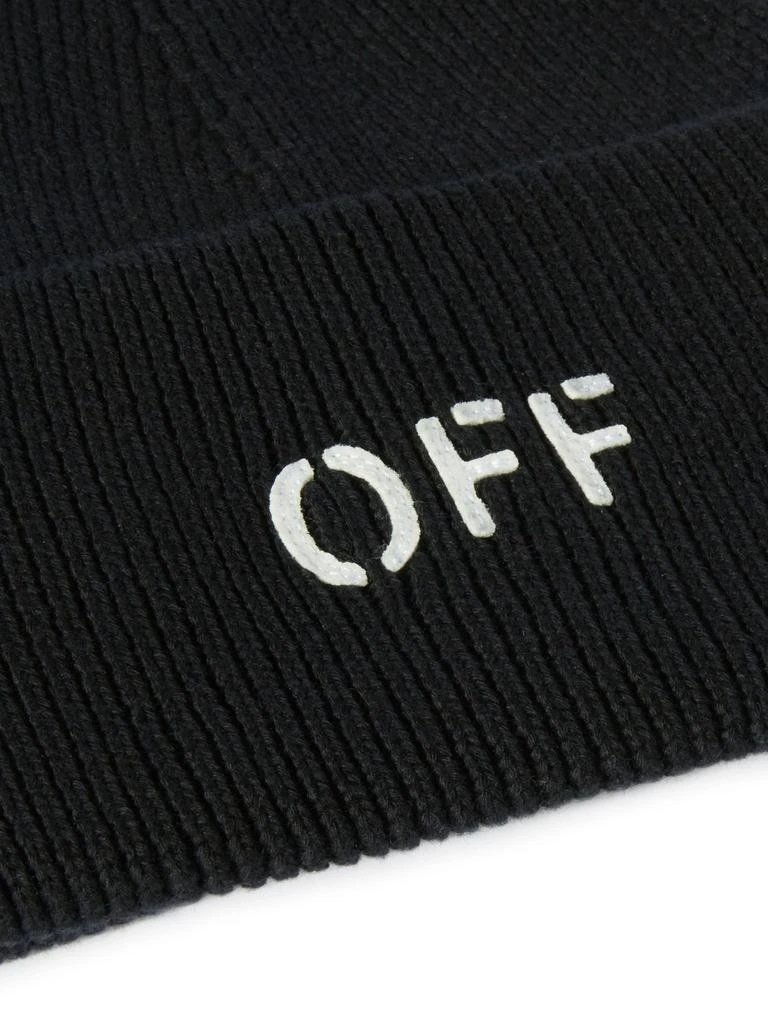 商品Off-White|OFF-WHITE MEN OFF STAMP LOOSE KNIT BEANIE,价格¥1241,第4张图片详细描述