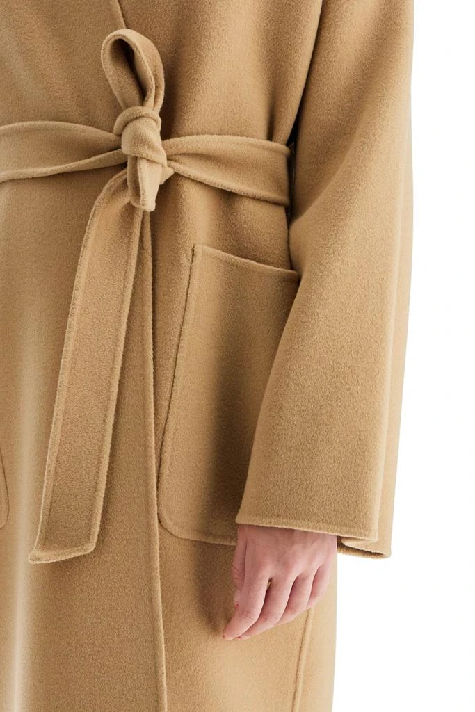 商品Weekend Max Mara|eris midi wrap coat with robe,价格¥2114,第4张图片详细描述