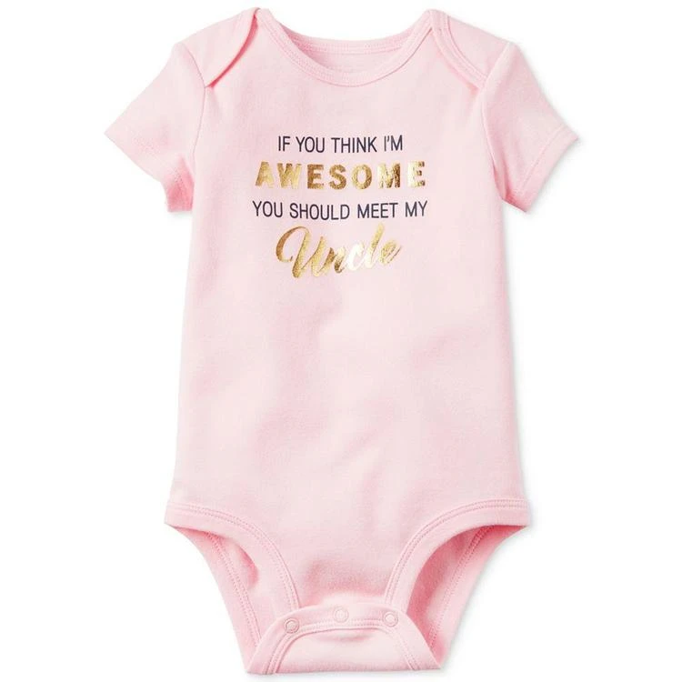 商品Carter's|If You Think I'm Awesome Bodysuit, Baby Girls (0-24 months),价格¥38,第2张图片详细描述