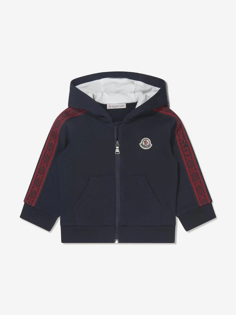 商品Moncler|Moncler Enfant Baby Boys Logo Zip Up Hoodie,价格¥1979,第1张图片