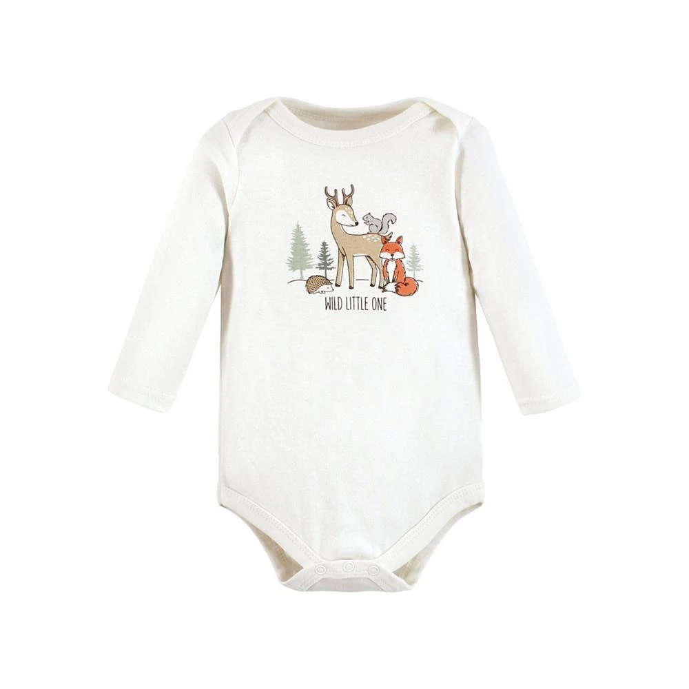 商品Hudson|Baby Boys Long-Sleeve Bodysuits, Packs of 5,价格¥173,第3张图片详细描述