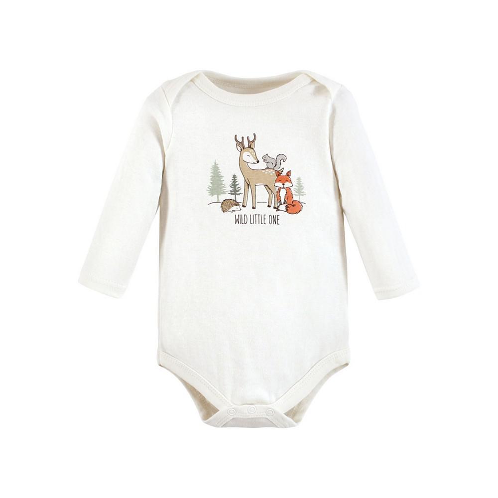 商品Hudson|Baby Boys Long-Sleeve Bodysuits, Packs of 5,价格¥167,第5张图片详细描述