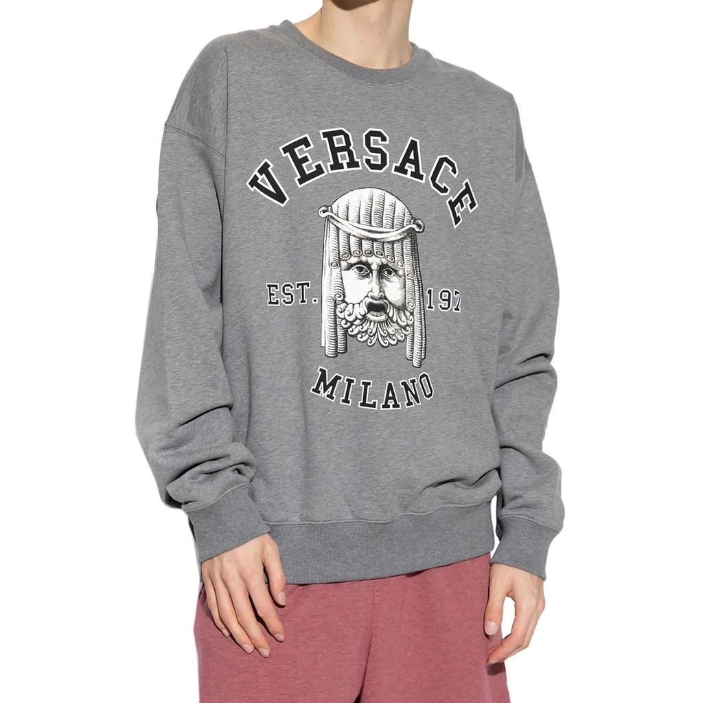 商品Versace|Versace Cotton Crewneck Sweatshirt,价格¥4209,第2张图片详细描述