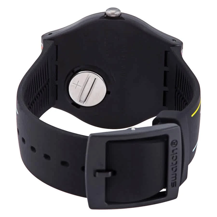 商品Swatch|NUIT D'ETE Quartz Black Dial Men's Watch SUOB729,价格¥443,第3张图片详细描述