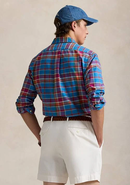 商品Ralph Lauren|Classic Fit Plaid Oxford Shirt,价格¥462,第2张图片详细描述